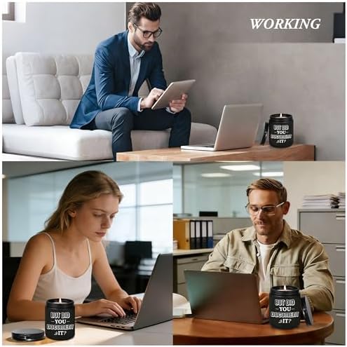 Funny Office Gift for Women Men, But Did You Document It, Humorous Desk Decor for Him Her, Corporate Humor Gifts for Programmers, Engineers, IT Coworkers, 7oz Black Lavender Scented Candle, Style-L - Image 5