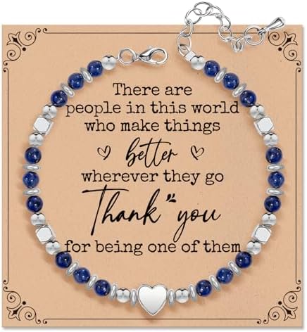 Inspirational Gifts Bracelets for Women, Healing Natural Stone Bracelets by ZOKCC
