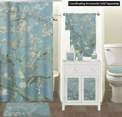 Almond Blossoms (Van Gogh) Waste Basket - Double Sided (Black) - Image 3