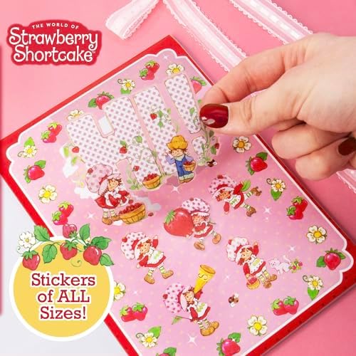 Horizon Group USA Sticker Book, Strawberry Shortcake, 1000+ Stickers - Image 2