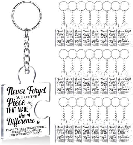 Team Appreciation Gifts Bulk for Coworkers Employee Staff Keychains by Unknown