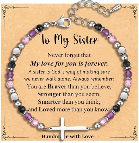 Adjustable Religious Gifts Cross Bracelet for Women Girl by Unknown