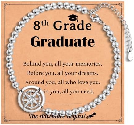 Graduation Gifts for Women Class of 2026 High School Graduation Bracelet by IKIATY