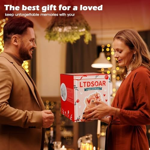 LTDSOAR Hand Casting Kit for Couples & Family with Practice Kit with Base - Image 5