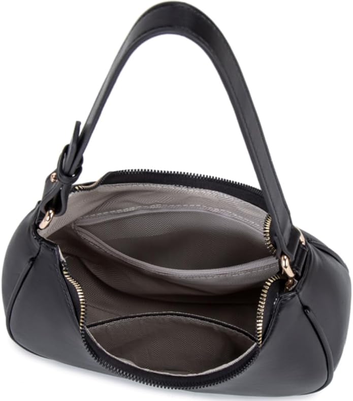 Shoulder Bags for Women, Cute Hobo Tote Handbag Mini Clutch Purse with Zipper Closure