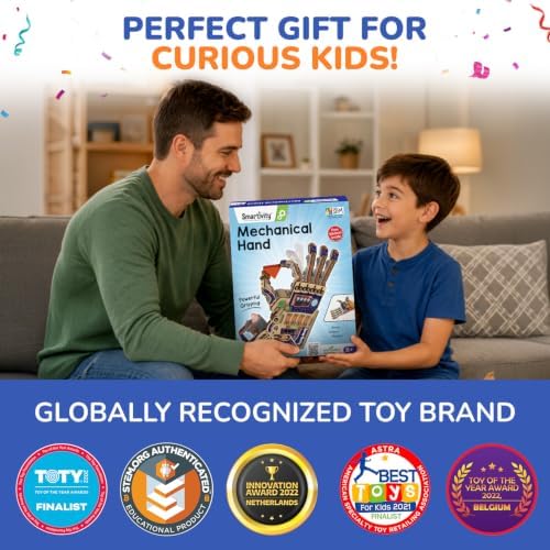Smartivity Robotic Mechanical Hand STEM Toy for Kids 8-14 - Image 6