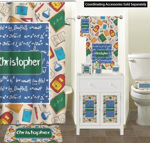 RNK Shops Personalized Math Lesson Waste Basket - Double Sided (White) - Image 3