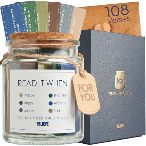 BLIEVE Read Me When Bible Verse Jar For Men by BLIEVEART