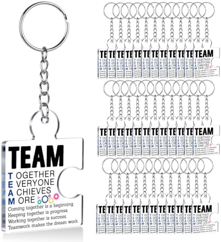 Team Appreciation Gifts Bulk for Coworkers Employee Staff Keychains by Unknown