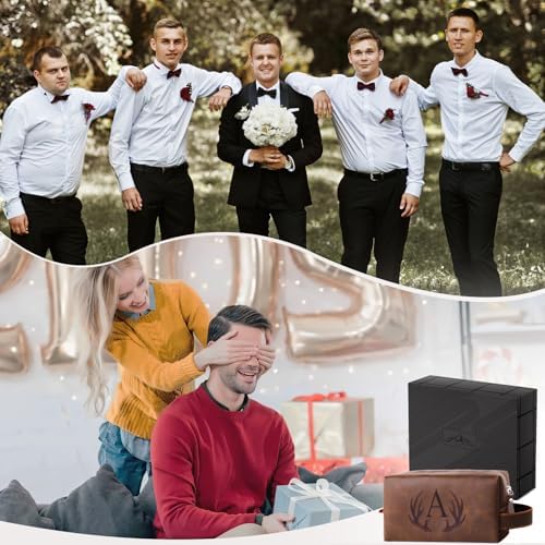 Unique Graduation Gifts Mens Travel Toiletry Bag for Him - Image 2