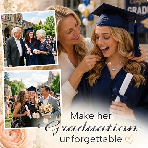 Larvincy 2026 Graduation Necklace For Women Graduation Gift Jewelry For Her - Image 6
