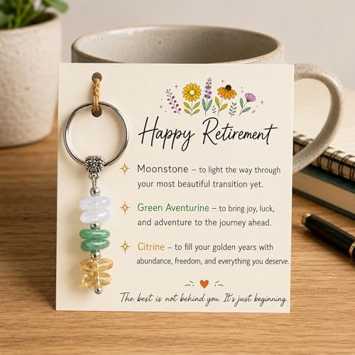 Retirement Gift For Woman, Keychain For Friend, Coworker, Teacher, Nurse - Image 5