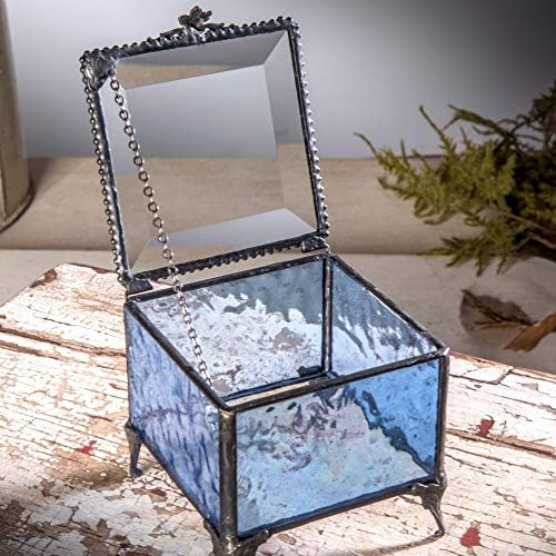 J Devlin Glass Art Customized Graduation Gift - Class of 2026 - Box 837 EB241 (Blue) - Image 3