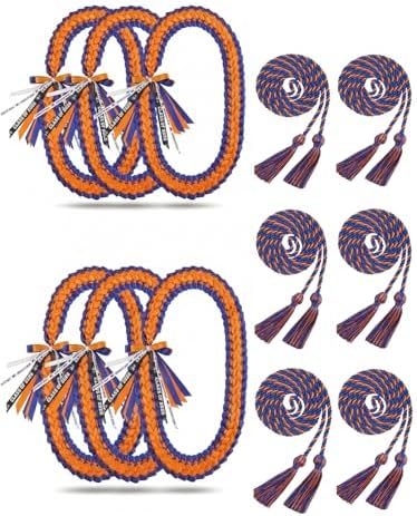 TFTAFAN Graduation Leis and Graduation Honor Cords Class of 2026 Graduation Ribbon Lei Graduation Necklace Braided Necklaces gift for Student Gifts Party Supplies by Unknown