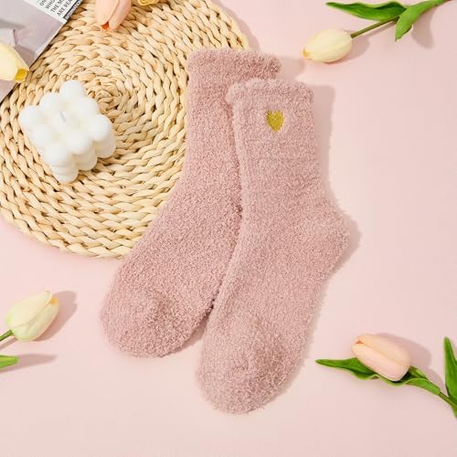 Coral Fleece Cloud Fuzzy Socks for Women Ultra-Soft Gifts for Women - Image 3