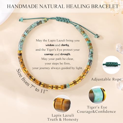 JoycuFF Morse Code Bracelets Christmas Birthday Gifts for Women Her - Image 4