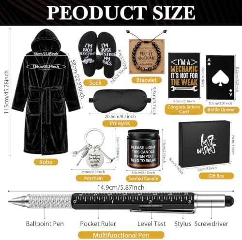 Shyyween 12 Pcs Birthday Gifts Set for Men, I Fix Stuff and I Know Things - Image 2