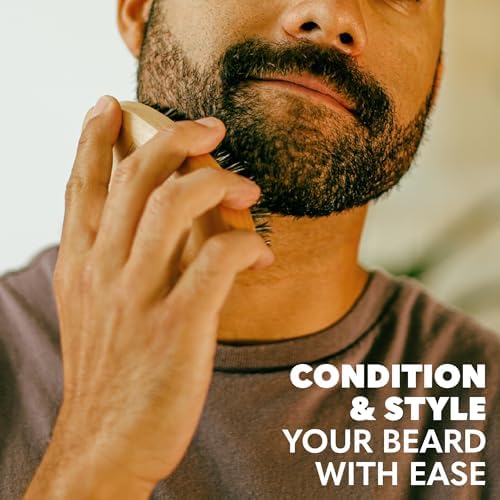 Beard Club Men's Boar Bristle Brush - Birchwood Grooming Tool for Styling, Taming and Healthy Beard Growth - Image 5