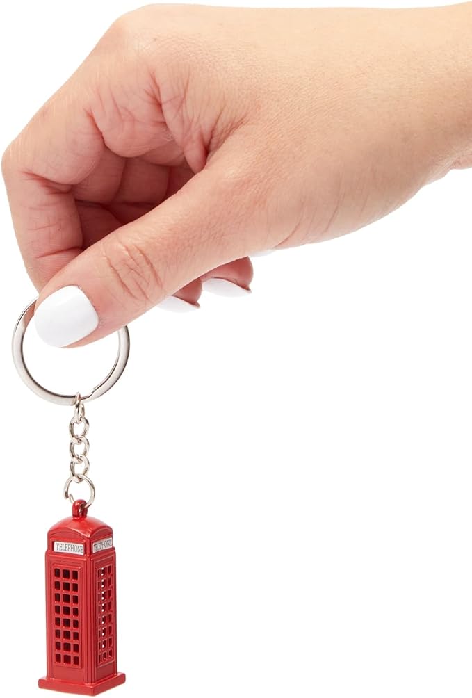 Juvale 6 Pack Keychain Souvenir Gifts, Souvenir Gift, Key Rings