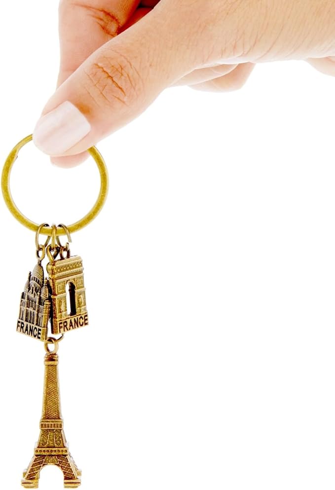 Juvale 6 Pack Keychain Souvenir Gifts, Souvenir Gift, Key Rings
