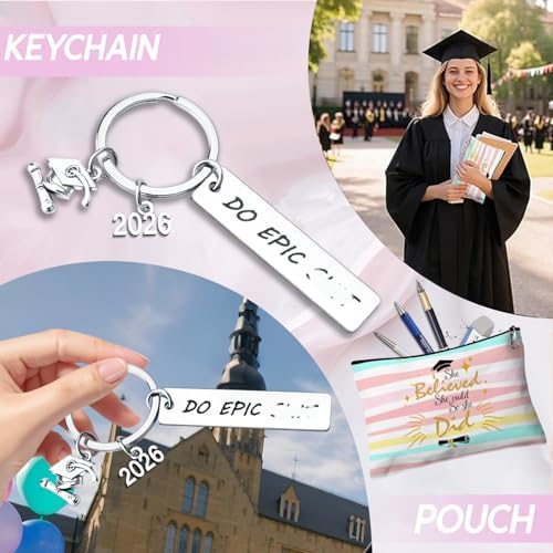 Graduation Gifts, Class of 2026 Grad Gift s College Graduation Gifts for Women The Tassel was Worth The Hassle Graduation Gift Basket-Graduation Coffee Mug Candles Keychain Socks Set - Image 6