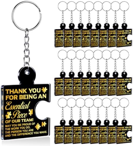 Team Appreciation Gifts Bulk for Coworkers Employee Staff Keychains by Unknown