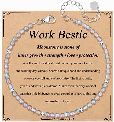 JoycuFF Moonstone Bracelet Christmas Birthday Valentines Gifts for Women by Joycuff