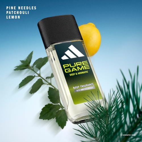 adidas Giftset Pure Game, Ice Dive and Dynamic Pulse Body Fragrance (75ml, 2.5fl oz), for him, Notes of Rosemary, Lemon, Peppermint, and Grapefruit, Men's Fragrance, Long Lasting, Sporty Fragrance - Image 5