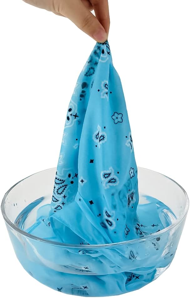 6 Pack 12 Pack Bandanas 2 Sides Printed 22inch Unisex Cowboy Kerchiefs