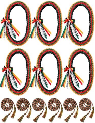 TFTAFAN Graduation Leis and Graduation Honor Cords Class of 2026 Graduation Ribbon Lei Graduation Necklace Braided Necklaces gift for Student Gifts Party Supplies by Unknown