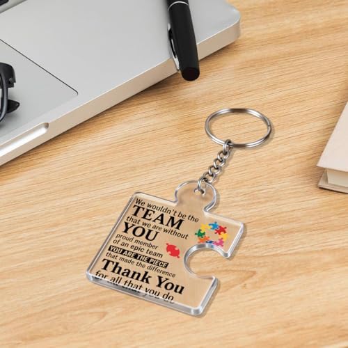 Team Appreciation Gifts Bulk for Coworkers Employee Staff Keychains - Image 5