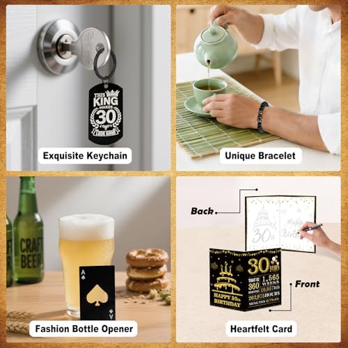 30th Birthday Gifts for Men Tumbler Set, Unique Gift for 30 Year Old Man - Image 5