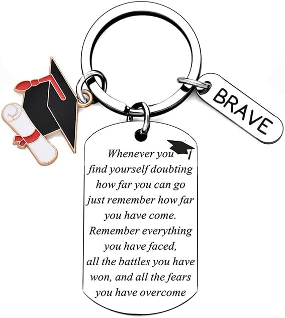 Class Of 2026 Graduation Gifts for Her Him Best Graduate Keychain Seniors Masters Nurses College Highschool Grad Presents by Coolvy
