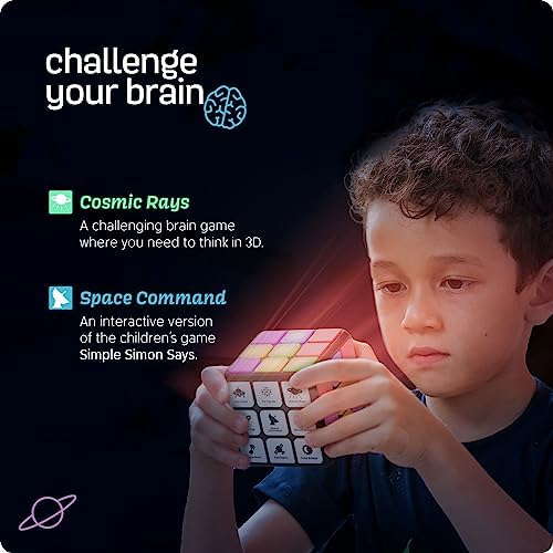 Ninja Blast Rechargeable Game Activity Cube - Toys for Boys and Girls - 9 Fun Brain & Memory Games - Birthday Gifts for Age 6, 7, 8, 9, 10, 11, 12 Year Old Kids Teens - Best Boy Toy Gift Ideas - Image 6