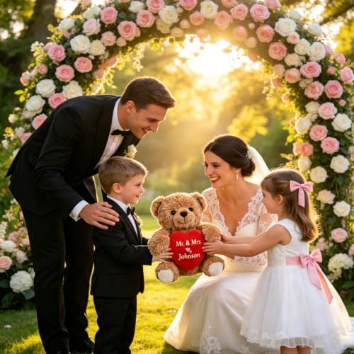 Personalized Teddy Bear, Custom Bear for Kids Couples Girlfriend - Image 6