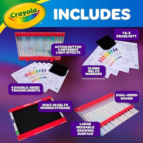 Crayola Ultimate Light Board ColorVibe, Sound Reactive Drawing Tablet - Image 3