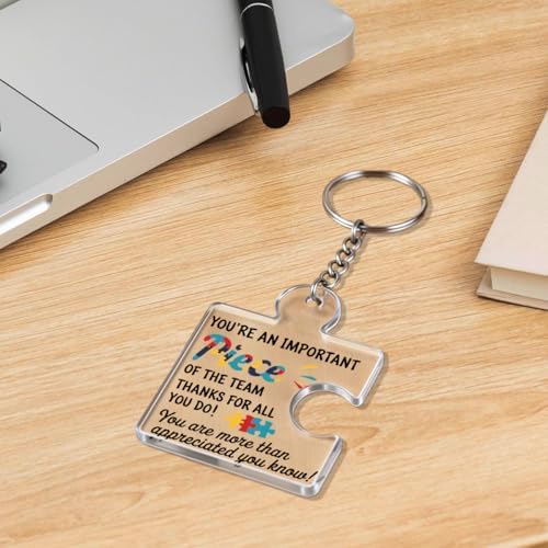 Team Appreciation Gifts Bulk for Coworkers Employee Staff Keychains - Image 5