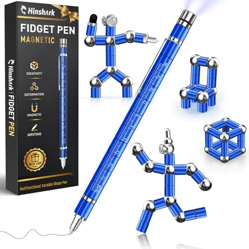 Gifts for Men Fidget Pen, College Back to School Supplies Gifts for Teens by Hinshark