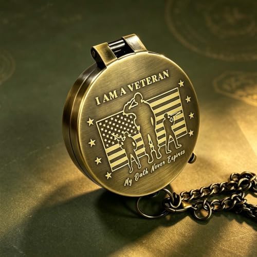 Compass - Luxury Unique Bible Verse/Graduation Gifts/Gifts for Veterans Day, College, High School, Cool Birthday Gift Idea for Son, Boys, Motivational Greeting Card Included - Image 7