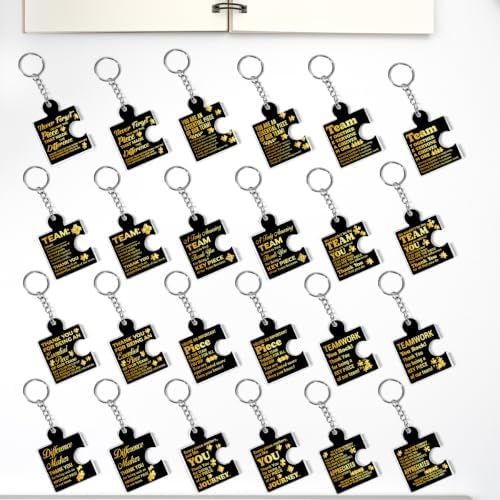 Team Appreciation Gifts Bulk for Coworkers Employee Staff Keychains - Image 6