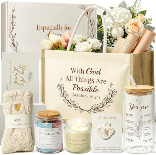 Christian Gifts for Women Mom, Religious Inspirational Gift Set by Fyroax