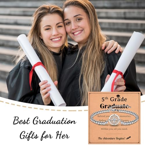 Graduation Gifts for Women Class of 2026 High School Graduation Bracelet - Image 6