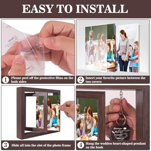 2026 Graduation Gifts for Her Him, Class of 2026 University College Middle High School Graduation Gifts for Women Men, Congratulations Inspirational Grad Gift for Masters Degree Phd Law School Nursing & Nurse Picture Frame 4x6 - Image 6