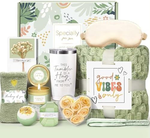 Mother‘s Day Gift for Women, Vanilla Relaxing Spa Gift Baskets by Unknown