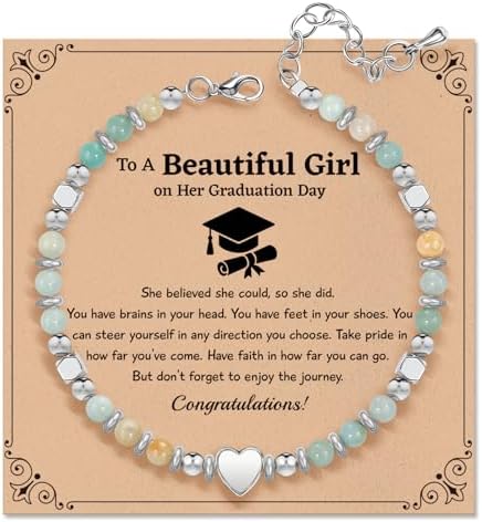 Inspirational Gifts Bracelets for Women, Healing Natural Stone Bracelets by ZOKCC