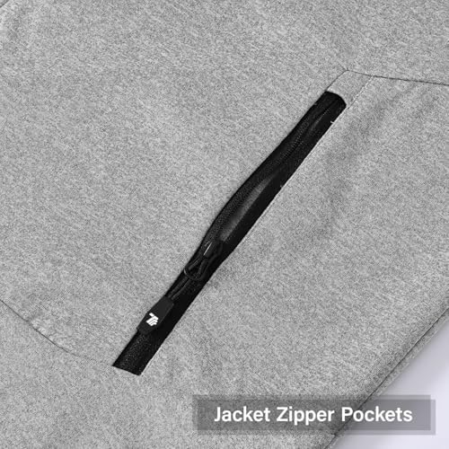 BGOWATU Men's Tracksuits Set Full Zip Jacket Hoodie Sweatsuit Running Sport Pants Outfits for Men with Zipper Pockets - Image 4