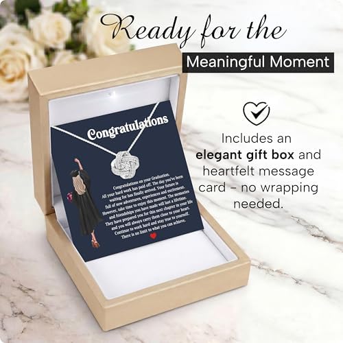 Larvincy 2026 Graduation Necklace For Women Graduation Gift Jewelry For Her - Image 3