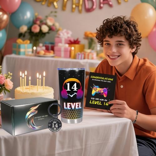 Carselage 14 Year Old Boy Gifts, 14th Birthday Gifts Decorations for Son - Image 2