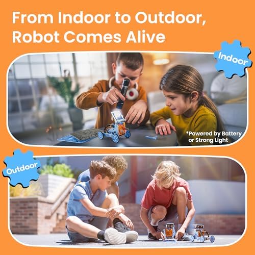 Sillbird Solar Building Robot Kit 12-in-1 STEM Gift for Boys Ages 8-13 - Image 4