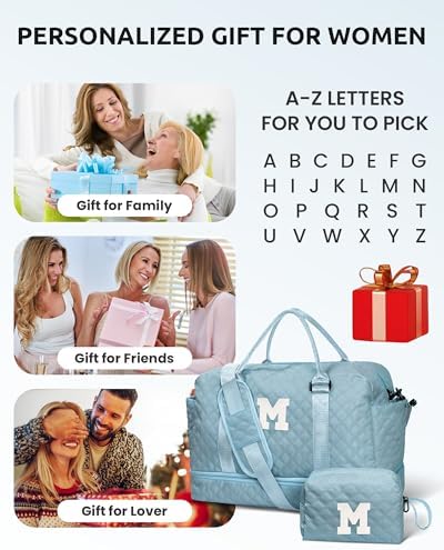 Personalized Girls Duffle Bag with Shoe Compartment-Overnight Bags - Image 2